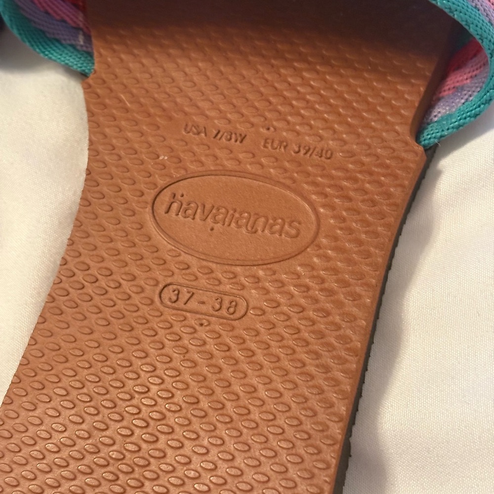Havaianas Multicolor Striped Sandals - Picture 4 of 8